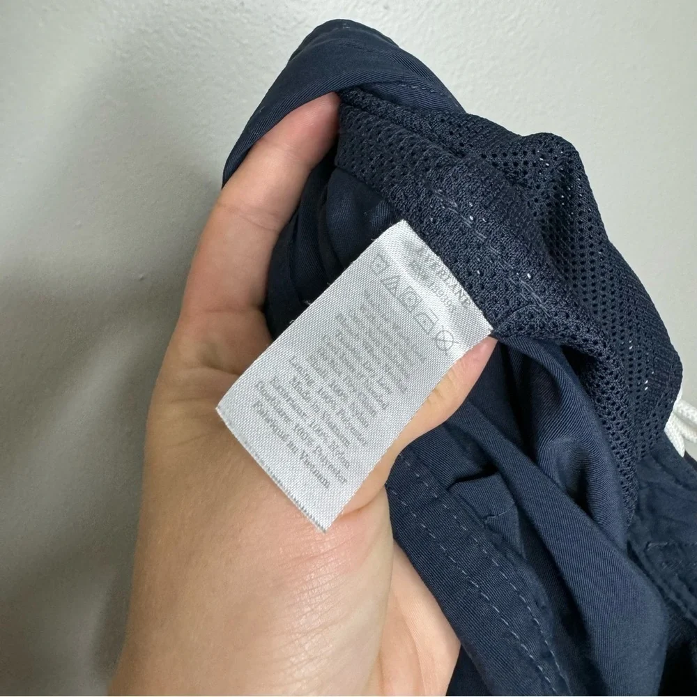 Everlane Mens Board Shorts Linerless Swim Surf Trunks Navy/Slate Blue